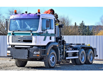 Hook lift truck, Crane truck MAN TG 410 A: picture 4