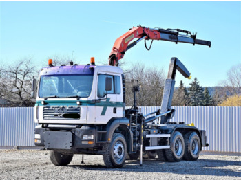 Hook lift truck, Crane truck MAN TG 410 A: picture 2