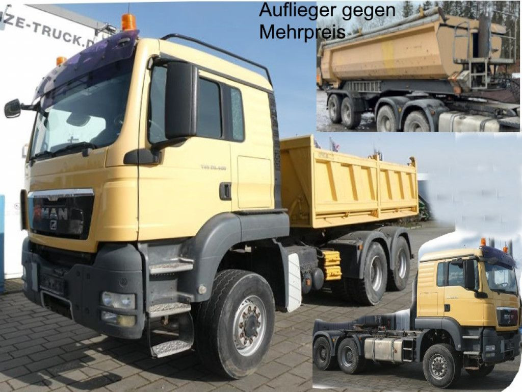 MAN TG-S 26.400 6x6 Wechselfahrgestell SZM/Kipper-EE  - Container transporter/ Swap body truck: picture 1