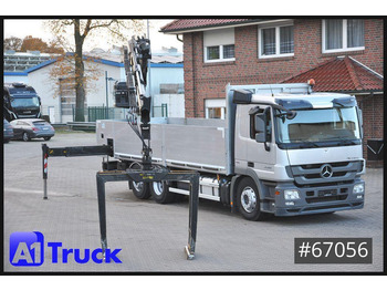 MERCEDES-BENZ Actros 2541 MP3, Palfinger PK 21.000L, Lift-Lenk - Crane truck, Dropside/ Flatbed truck: picture 1