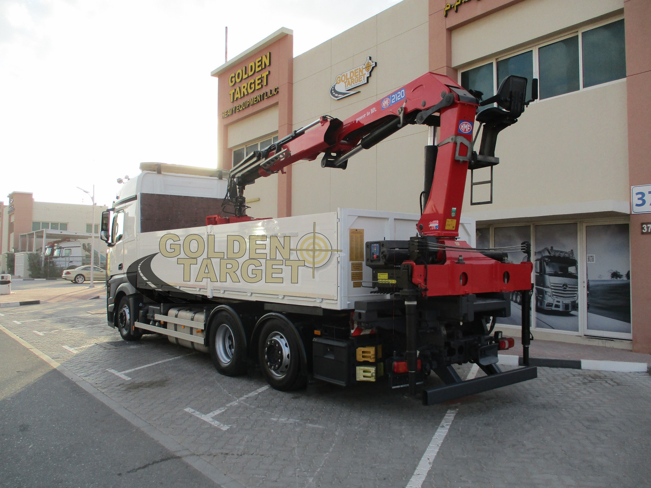 MERCEDES-BENZ Actros 2545 - Crane truck: picture 4