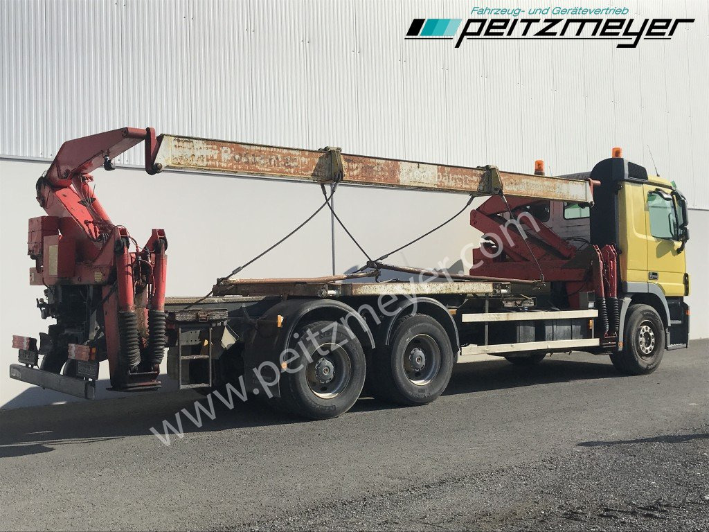 MERCEDES-BENZ Actros 2641 BB blattgefedert Aufbau: Seitenlader - Skip loader truck: picture 3