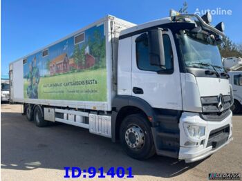 Livestock truck MERCEDES-BENZ Antos 2532 - 6x2 - Euro 6 - Animal transport: picture 1