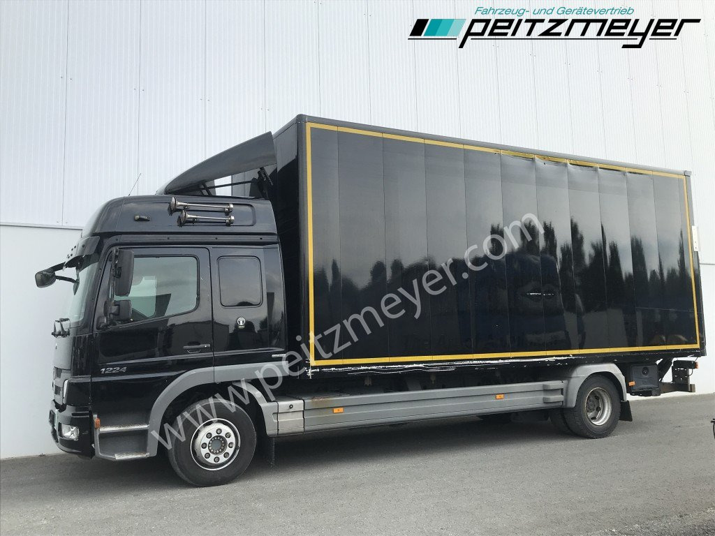 Box truck MERCEDES-BENZ Atego 1224 L Koffer + LBW, L-Fahrerhaus: picture 8