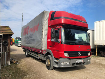Curtainsider truck MERCEDES-BENZ Atego 815: picture 1