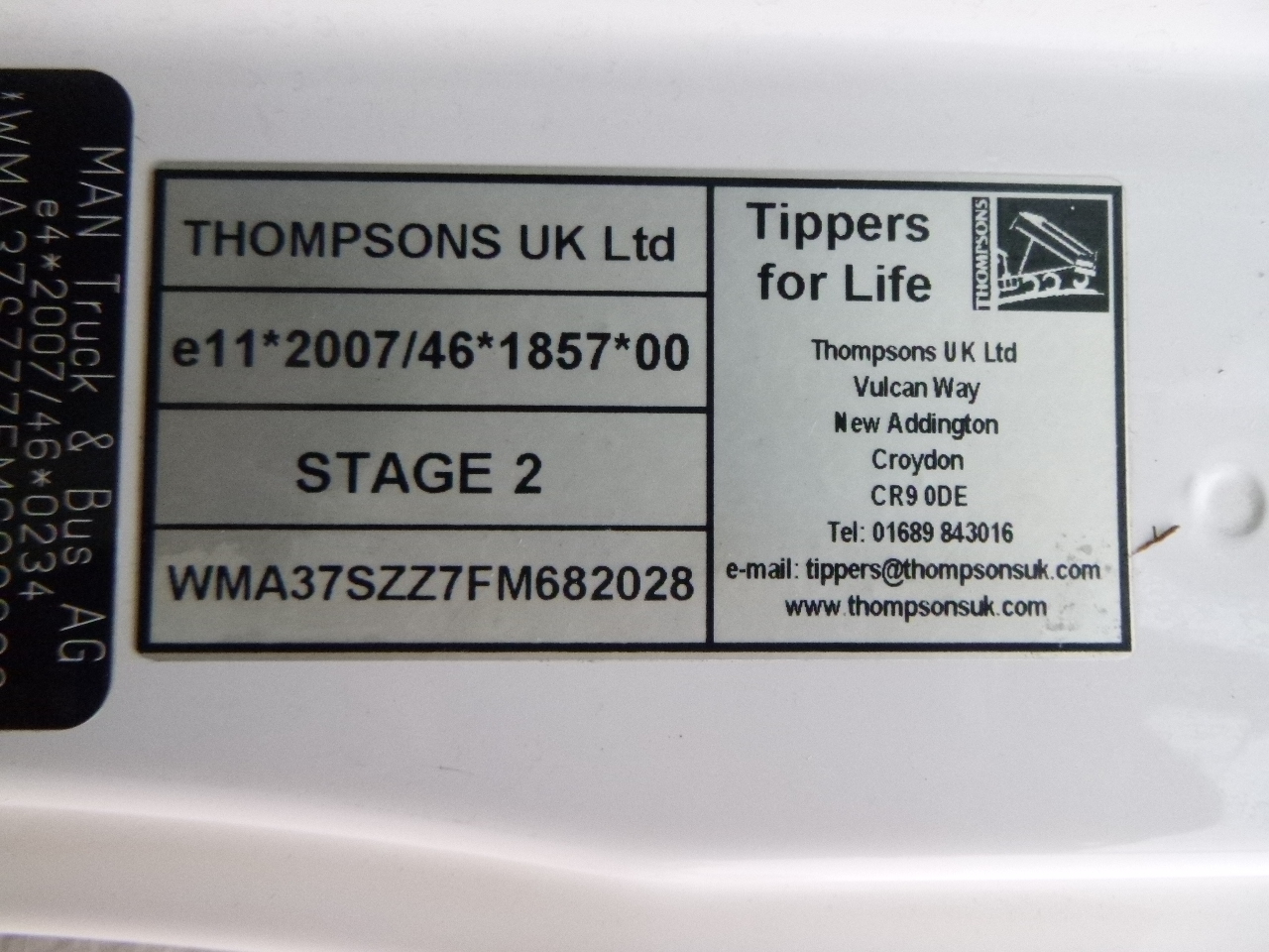 Tipper M.A.N. TGS 35.400 8x4 RHD steel tipper 20 m3: picture 32