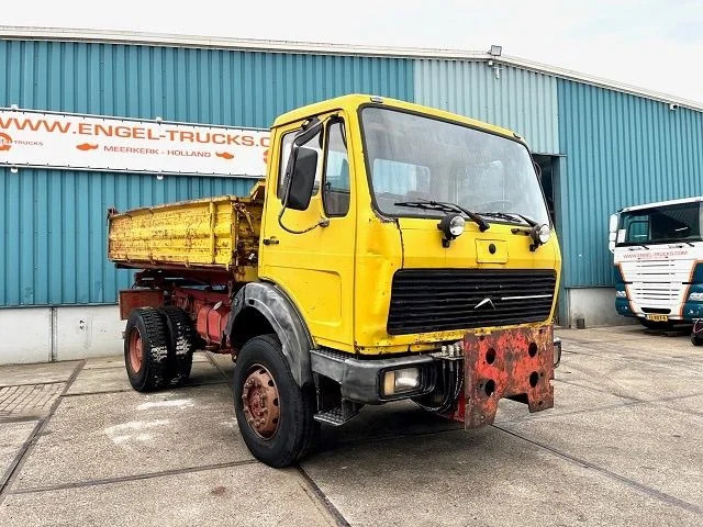 Mercedes-Benz 1617 AK 4x4 FULL STEEL 3-WAY MEILLER KIPPER (6 CILINDER / MANUAL GEARBOX / REDUCTION AXLE / HYDRAULIC KIT) - Tipper: picture 2