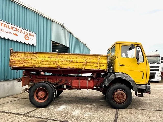 Mercedes-Benz 1617 AK 4x4 FULL STEEL 3-WAY MEILLER KIPPER (6 CILINDER / MANUAL GEARBOX / REDUCTION AXLE / HYDRAULIC KIT) - Tipper: picture 4