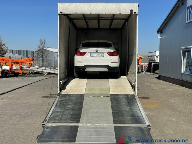 Mercedes-Benz 822 Atego Geschlossener Transport + el. Rampen - Autotransporter truck: picture 1