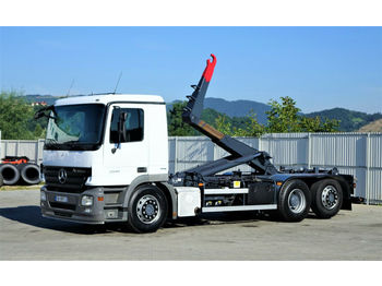 Hook lift truck Mercedes-Benz ACTROS 2541 Abrollkipper 6,40m *6x2* Top Zustand: picture 1