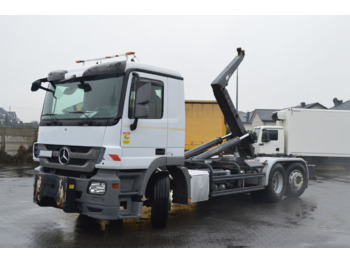 Mercedes-Benz ACTROS 2541 EURO 5 HOOK ABROLLKIPPER - Hook lift truck: picture 1