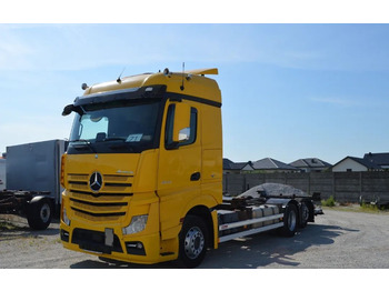 Mercedes-Benz ACTROS 2542 EURO 6 BDF SWAP CHASSIS - Cab chassis truck: picture 1
