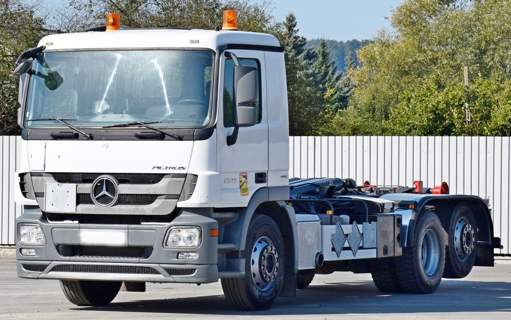 Mercedes-Benz ACTROS 2544 Abrollkipper * Top Zustand!  - Hook lift truck: picture 3