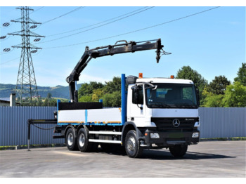 Mercedes-Benz ACTROS 2632 - Tipper, Crane truck: picture 1