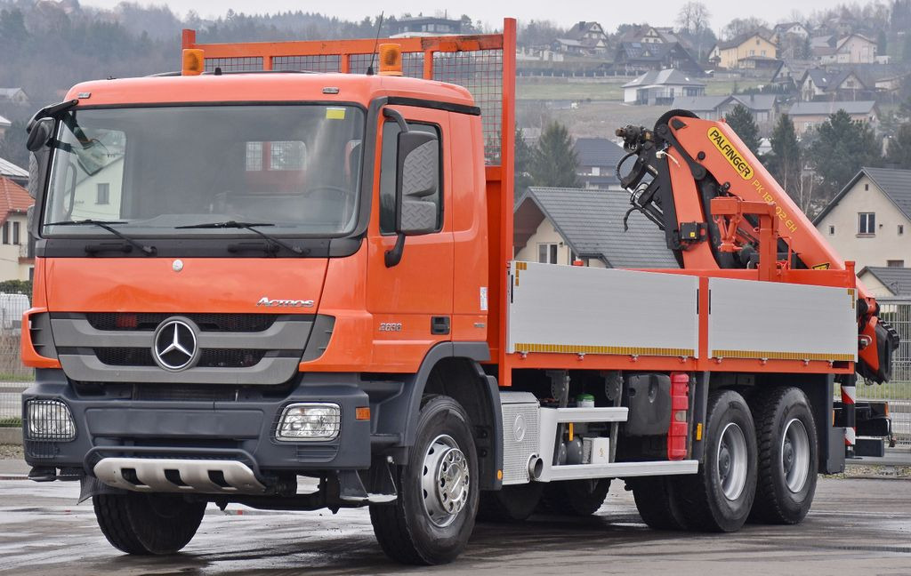 Mercedes-Benz ACTROS 2636 * PK 18002 EH B + FUNK / 6x4  - Crane truck, Dropside/ Flatbed truck: picture 4
