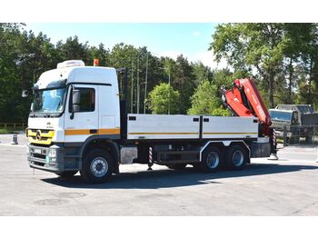 Crane truck Mercedes-Benz ACTROS 2655 6x4 FASSI F 425 EURO 5 V8 Kran Cran: picture 1