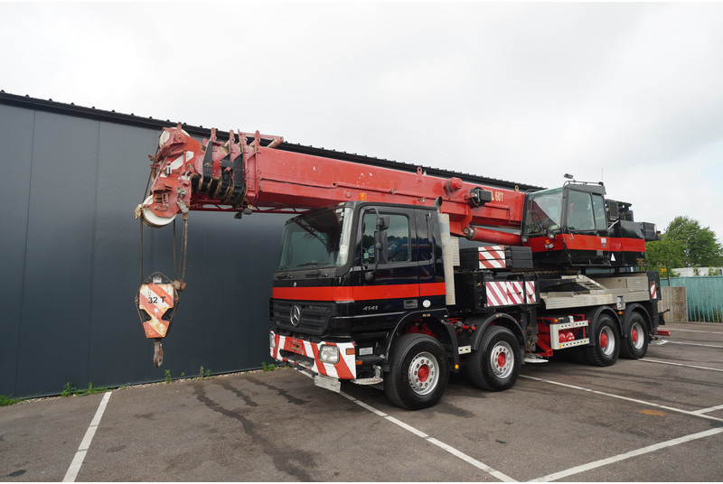 Mercedes-Benz ACTROS 4141 / FAUN HK60 MOBILE CRANE WITH JIB - Crane truck: picture 3