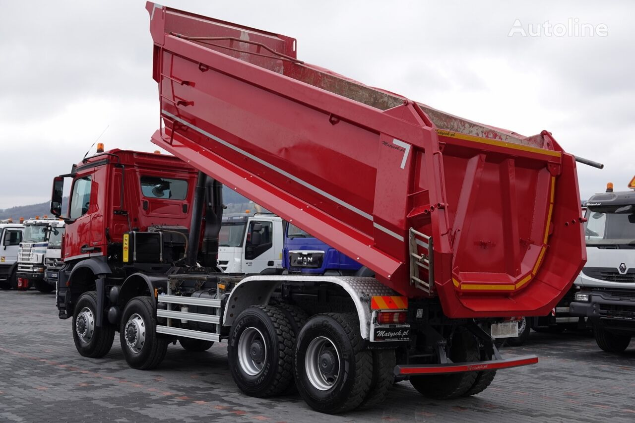 Mercedes-Benz ACTROS 4145 / 8x8 / MANUAL / TYLNOZSYP / EURO 6 - Tipper: picture 4