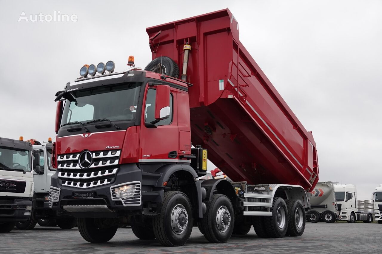 Mercedes-Benz ACTROS 4145 / 8x8 / MANUAL / TYLNOZSYP / EURO 6 - Tipper: picture 2