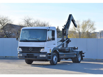 Mercedes-Benz ATEGO 1218 * ABROLLKIPPER * TOPZUSTAND - Hook lift truck: picture 1