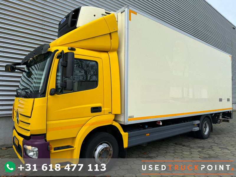 Mercedes-Benz ATEGO 1218 / Carrier / Euro 6 / Klima / Tail Lift / Diesel + Elctro / NL Truck - Refrigerator truck: picture 1