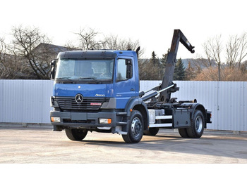 Mercedes-Benz ATEGO 1828 * ABROLLKIPPER * TOPZUSTAND  - Hook lift truck, Crane truck: picture 1