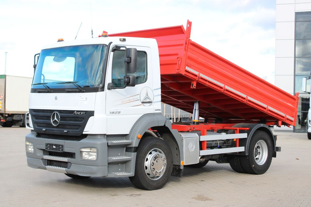 Mercedes-Benz AXOR 1929 L, TW-SIDED,BEACONS  - Tipper: picture 1