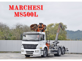 Mercedes-Benz AXOR 2533 - Hook lift truck, Crane truck: picture 1