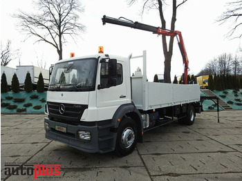Mercedes-Benz AXOR PRITSCHE HDS FASSI F110A.22  14PALET  - Crane truck: picture 1