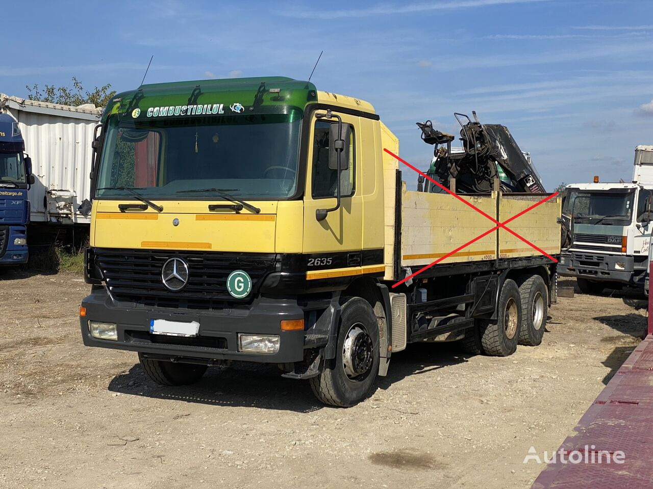 Mercedes-Benz Actros - Cab chassis truck: picture 1