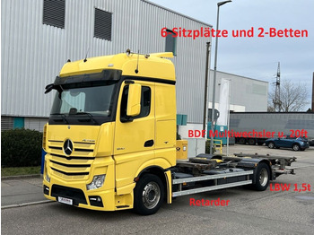 Mercedes-Benz Actros 1840 LL BDF-Multi 6-Sitze Umzug u-LBW TOP  - Container transporter/ Swap body truck: picture 1