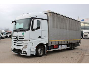 Curtainsider truck Mercedes-Benz Actros 1848 L NR, EURO 6: picture 1
