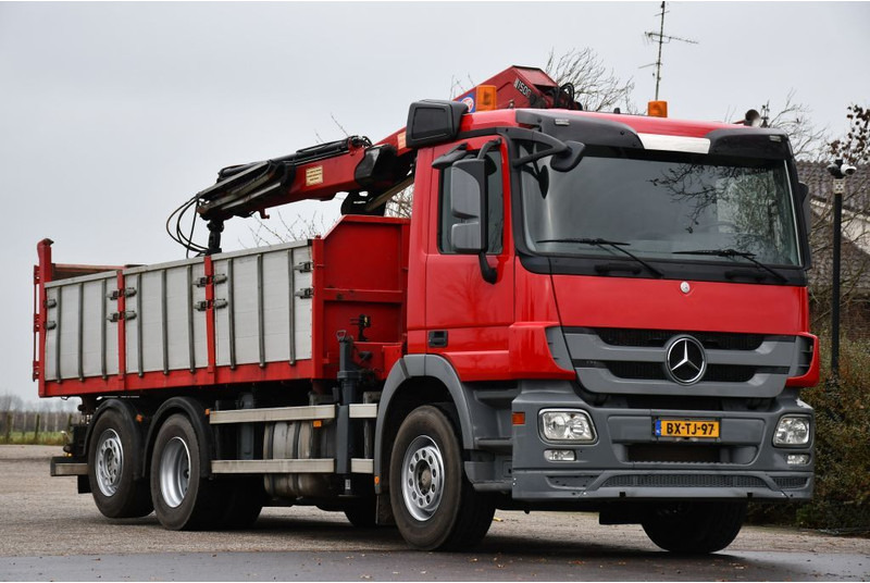 Mercedes-Benz Actros 2532 KRAAN/KIPPER!!TOP - Tipper, Crane truck: picture 2