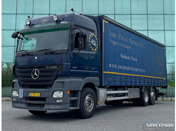 Mercedes-Benz Actros 2541 6X2 Euro 5 Tail Lift 915 x 250 x 270 Inside Holland Tr  - Curtainsider truck: picture 1