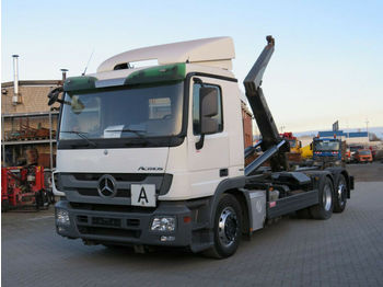 Hook lift truck Mercedes-Benz Actros 2541 L6x2 Abrollkipper Meiller RK 20.70: picture 1