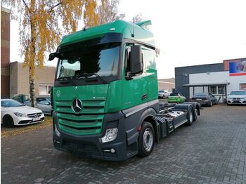 Container transporter/ Swap body truck Mercedes-Benz Actros 2543 6x2 BDF L/L, Mega, Euro6, Retarder: picture 1