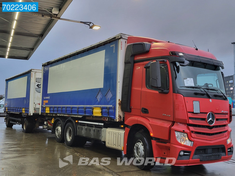 Mercedes-Benz Actros 2545 6X2 ACC StreamSpace Xenon Liftachse Retarder Euro 6 - Container transporter/ Swap body truck: picture 3
