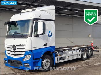 Mercedes-Benz Actros 2545 6X2 StreamSpace Liftachse Euro 6 - Container transporter/ Swap body truck: picture 1