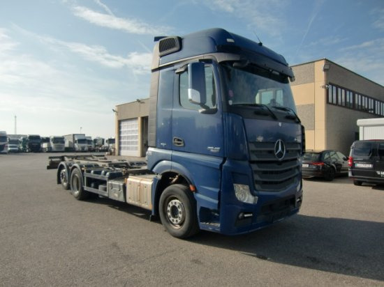 Mercedes-Benz Actros 2545 6x2 BDF, Automatik, E6 Retarder - Container transporter/ Swap body truck: picture 3