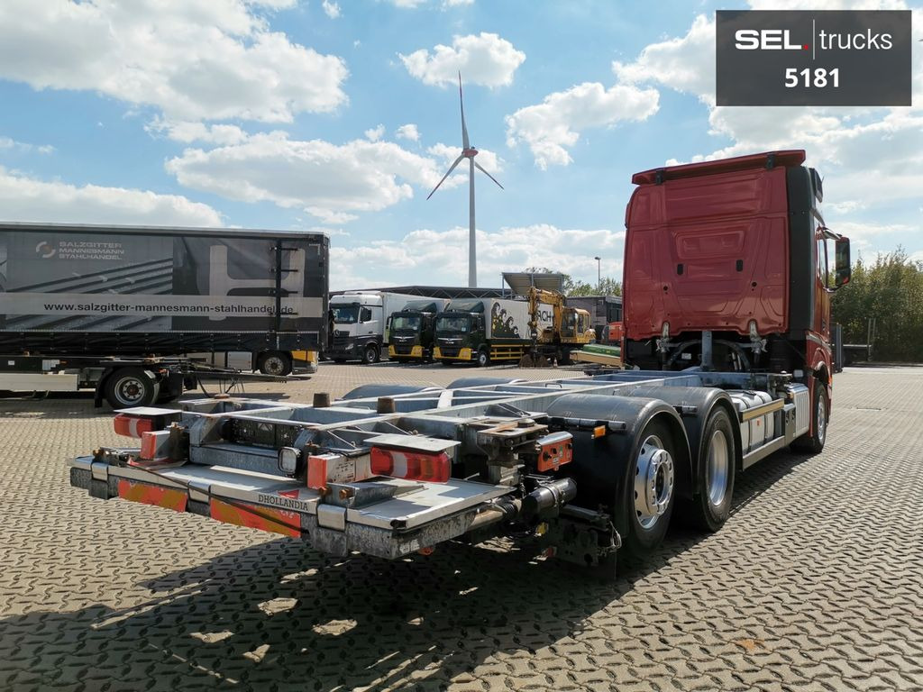 Mercedes-Benz Actros 2545 / Ladebordwand / Lift-Lenkachse  - Container transporter/ Swap body truck: picture 5