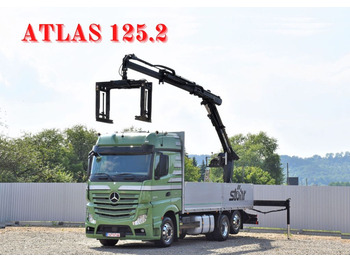 Crane truck MERCEDES-BENZ Actros 2545
