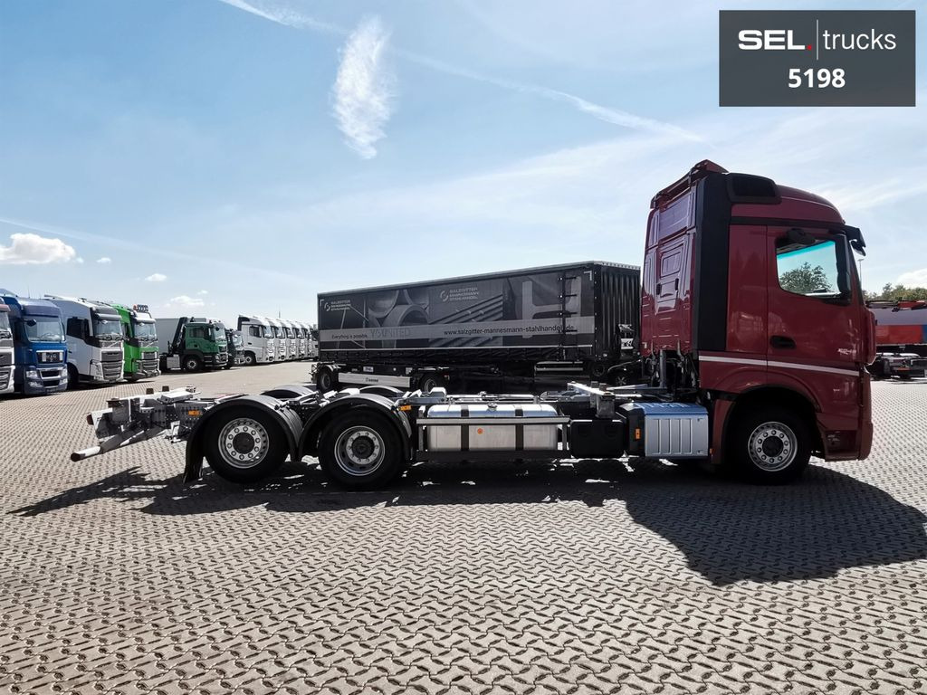 Mercedes-Benz Actros 2545 / VOITH Retarder / LENKACHSE !!!  - Container transporter/ Swap body truck: picture 4