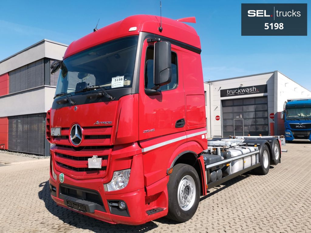 Mercedes-Benz Actros 2545 / VOITH Retarder / LENKACHSE !!!  - Container transporter/ Swap body truck: picture 1
