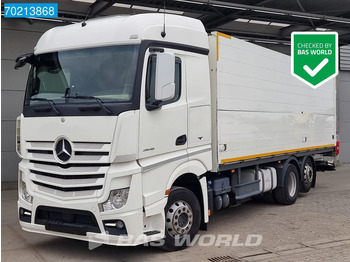 Mercedes-Benz Actros 2548 6X2 Retarder Standklima Liftachse Ladebordwand ACC Euro 6 - Box truck: picture 1