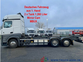 Mercedes-Benz Actros 2548 BDF Big Space 2xTank Retarder 1.Hand - Container transporter/ Swap body truck: picture 1