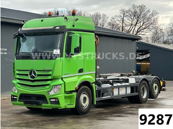 Mercedes-Benz Actros 2548 Blatt-/Luft Euro6 VDL-Abrollkipper  - Hook lift truck: picture 1