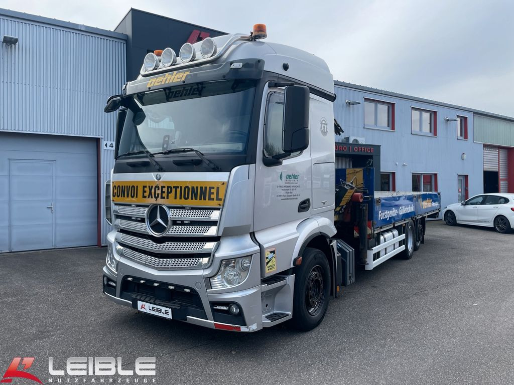 Mercedes-Benz Actros 2642 6x2 Stream Space*Palfinger PK21000A  - Dropside/ Flatbed truck, Crane truck: picture 2
