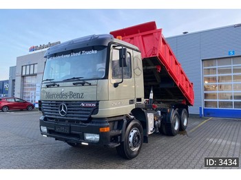 Tipper Mercedes-Benz Actros 2643 Day Cab, Euro 2, // Manual Gearbox // Full steel // Hub reduction // Retarder, Intarder: picture 1