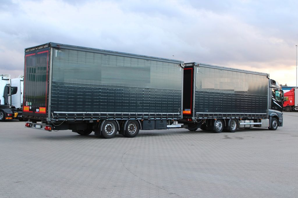 Mercedes-Benz Actros 2645 , 6X2, EURO 6 + trailer PANAV TV018H  - Curtainsider truck: picture 4