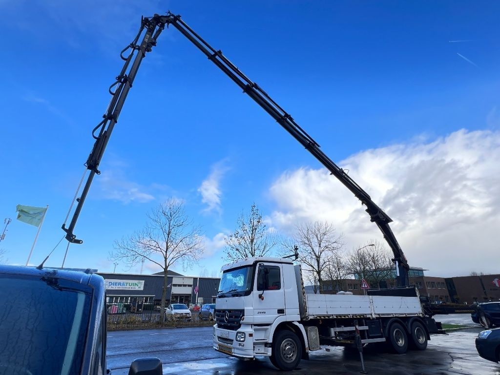 Mercedes-Benz Actros 2646 6X4 HIAB 288E-6 HiPro + FLYJIB 70X +  - Crane truck, Dropside/ Flatbed truck: picture 4